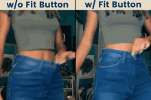 Adjustable Jeans Button GIF - Adjustable Jeans Button GIFs