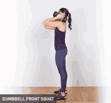Dumbbell Front GIF - Dumbbell Front Squat GIFs