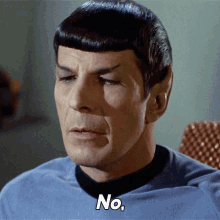 No It Is Not Spock GIF - No It Is Not Spock Star Trek GIFs