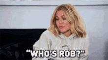Whos Rob Khloe Kardashian GIF - Whos Rob Rob Who GIFs