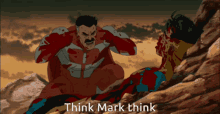 Think Mark Invincible GIF - Think Mark Invincible Omniman GIFs