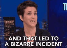And That Led To A Bizarre Incident Strange GIF - And That Led To A Bizarre Incident Strange Peculiar GIFs
