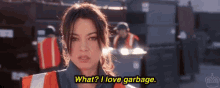 I Love Garbage April Ludgate GIF - I Love Garbage April Ludgate Garbage GIFs