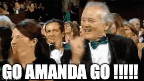 Go Amanda Cheering GIF - Go Amanda Cheering Amanda GIFs