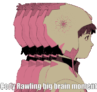 Cody Rawling Big Brain Sticker - Cody Rawling Cody Big Brain Stickers