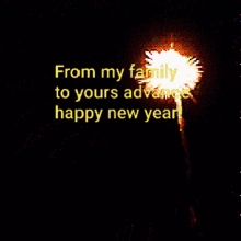 From My Family To Your Family GIF - From My Family To Your Family Happy New Year GIFs