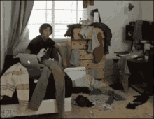 Clean Room - Messy GIF - Messy Clean Room GIFs
