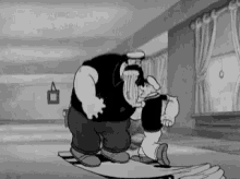 Knock Popeye GIF - Knock Popeye Brutus GIFs