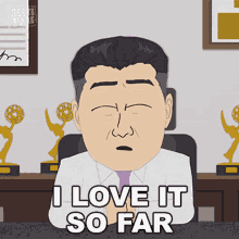 I Love It So Far Netflix Employee GIF - I Love It So Far Netflix Employee South Park GIFs