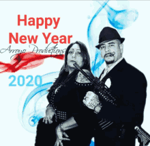 Arroyo Production Happy New Year GIF - Arroyo Production Happy New Year Happy2020 GIFs