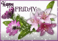 Happy Friday Flower GIF - Happy Friday Flower Bloom GIFs
