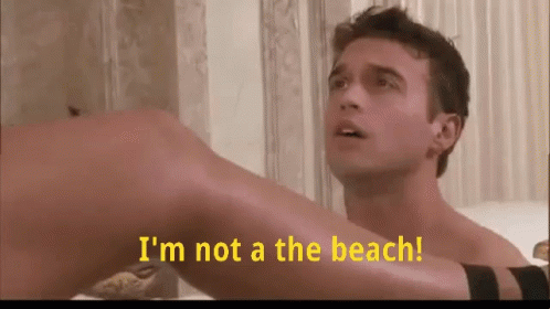Im Not At The Beach This Is A Bathtub