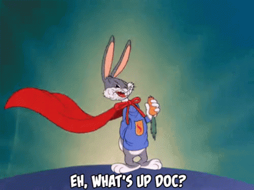 Whats Up Doc GIF - Sup Bugs Bunny Looney Tunes GIFs