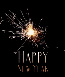 Sparklers Happy New Year GIF - Sparklers Happy New Year Fire Works GIFs