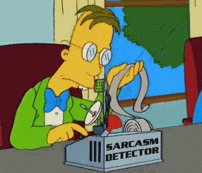 Simpsons Sarcasm Detector GIFs | Tenor