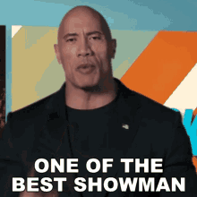 One Of The Best Showman Dwayne Johnson GIF - One Of The Best Showman Dwayne Johnson The Rock GIFs