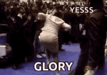Church Lady Glory GIF - Church Lady Glory Dancing GIFs