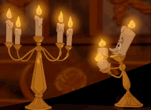 Disney Beauty And The Beast GIF - Disney Beauty And The Beast Lumiere GIFs