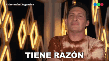 Tiene Razón Paulo Kablan GIF - Tiene Razón Paulo Kablan Masterchef Argentina GIFs