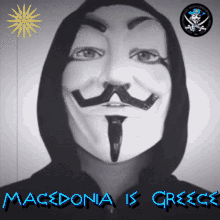 Macedonia Macédonia Is Greece GIF - Macedonia Macédonia Is Greece Mask GIFs