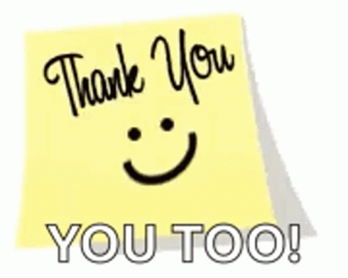 Animated gif emoji smiley thank you 101150