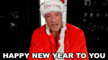 Happy New Year To You Dwayne Johnson GIF - Happy New Year To You Dwayne Johnson Seven Bucks GIFs
