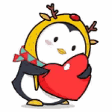 Penguin Hug GIF - Penguin Hug Winter GIFs