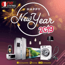 2019 Happy New Year GIF - 2019 Happy New Year Greetings GIFs
