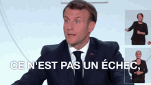 Macron échec GIF - Macron échec Covid GIFs