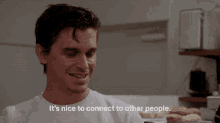 Its Nice To Connect To Other People Feels Good GIF - Its Nice To Connect To Other People Feels Good Come Together GIFs