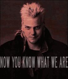The Lost Boys You Know What We Are GIF - The Lost Boys You Know What We Are Vampire David GIFs