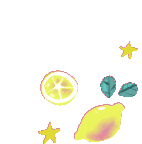 Lemon Cute Sticker - Lemon Cute Fruit Stickers