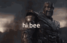 Hi Bee Bee GIF - Hi Bee Bee Thanos GIFs