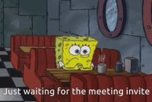 Spongebob Lonely GIF - Spongebob Lonely Meeting GIFs
