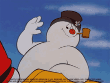 Frosty The Snowman Wave GIF - Frosty The Snowman Wave GIFs