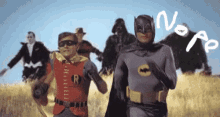 Batman Robin GIF - Batman Robin Nope GIFs
