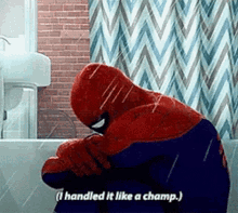 Spider Man Handled Like Champ GIF - Spider Man Handled Like Champ Crying GIFs