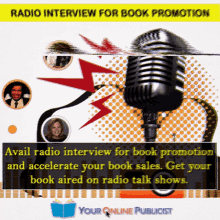book podcast radio radiointerview your online publicist