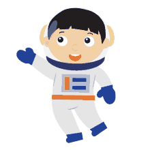 astronaut cute boy eduwis preschool