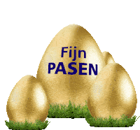Paaseio Gouden Ei Sticker - Paaseio Paase Gouden Ei Stickers