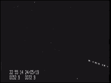 starlink lights satellite spacex