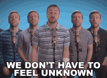 We Dont Have To Feel Unknown Peter Hollens GIF - We Dont Have To Feel Unknown Peter Hollens You Will Be Found GIFs