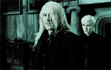 Death Eaters Draco Malfoy GIF - Death Eaters Draco Malfoy Lucius Malfoy GIFs