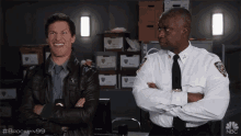 Silly Face Jake Peralta GIF - Silly Face Jake Peralta Captain Raymond Holt GIFs