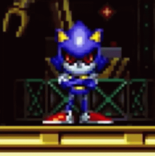 Majin Sonic has a mask? on Make a GIF