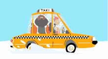 Taxi Santa GIF - Taxi Santa Cab GIFs