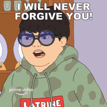 I Will Never Forgive You Benny GIF - I Will Never Forgive You Benny Fairfax GIFs