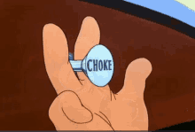 Choke Button Looney Tunes GIF - Choke Button Button Looney Tunes GIFs