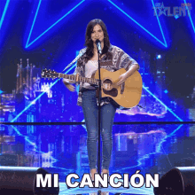 Mi Canción Virginia Mos GIF - Mi Canción Virginia Mos Got Talent España GIFs