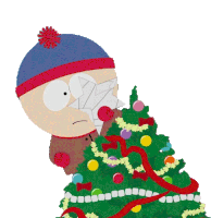 Star On Top Of My Christmas Tree Stan Marsh Sticker - Star On Top Of My Christmas Tree Stan Marsh South Park Stickers